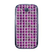 オリジナルデザイン docomo SC-03E GALAXY S III α ケース 【スウェーデン タイル パープル】 SC-03E-YCM2P0582-78