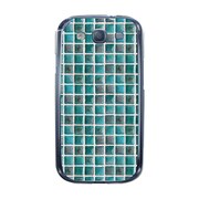 オリジナルデザイン docomo SC-03E GALAXY S III α ケース 【スウェーデン タイル エメラルド】 SC-03E-YCM2P0584-78