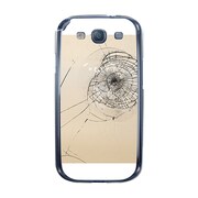 オリジナルデザイン docomo SC-03E GALAXY S III α ケース 【フェイク クラッシュ ガラス ゴールド しょぼーん(´・ω・`)】 SC-03E-YCM2P0595-78