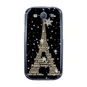 オリジナルデザイン docomo SC-06D GALAXY S III ケース 【エッフェル塔コレクション ブラック & ゴールド】 SC-06D-YCM2P0003-78
