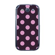 オリジナルデザイン docomo SC-06D GALAXY S III ケース 【ベビードット・アフタヌーン ピンク】 SC-06D-YCM2P0015-78