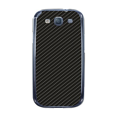 オリジナルデザイン docomo SC-06D GALAXY S III ケース 【ブラックカーボンパターン】 SC-06D-YCM2P0016-78