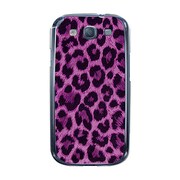 オリジナルデザイン docomo SC-06D GALAXY S III ケース 【ヒョウ柄 クラシック パープル】 SC-06D-YCM2P0017-78