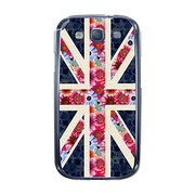 オリジナルデザイン docomo SC-06D GALAXY S III ケース 【ユニオンジャックコレクション フローラル】 SC-06D-YCM2P0018-78