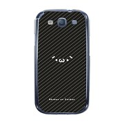 オリジナルデザイン docomo SC-06D GALAXY S III ケース 【ショボーン on カーボーン(´・ω・`)】 SC-06D-YCM2P0035-78