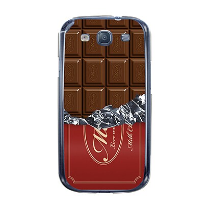 オリジナルデザイン docomo SC-06D GALAXY S III ケース 【板チョココレクション エンジ包装】 SC-06D-YCM2P0039-78