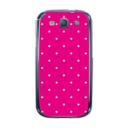 オリジナルデザイン docomo SC-06D GALAXY S III ケース 【Dot Pattern Micro ピンク & ホワイト】 SC-06D-YCM2P0060-78