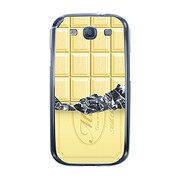 オリジナルデザイン docomo SC-06D GALAXY S III ケース 【板チョココレクション ホワイト】 SC-06D-YCM2P0067-78