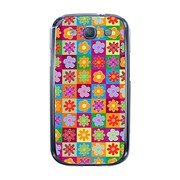 オリジナルデザイン docomo SC-06D GALAXY S III ケース 【60'sフラワー】 SC-06D-YCM2P0090-78