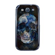 オリジナルデザイン docomo SC-06D GALAXY S III ケース 【スカルローズクロス】 SC-06D-YCM2P0093-78
