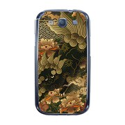 オリジナルデザイン docomo SC-06D GALAXY S III ケース 【獅子牡丹】 SC-06D-YCM2P0108-78