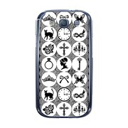 オリジナルデザイン docomo SC-06D GALAXY S III ケース 【アラカルト ホワイト】 SC-06D-YCM2P0119-78