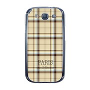 オリジナルデザイン docomo SC-06D GALAXY S III ケース 【チェック柄コレクション Paris】 SC-06D-YCM2P0128-78
