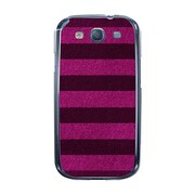 オリジナルデザイン docomo SC-06D GALAXY S III ケース 【ボーダーソックス ピンク & ネイビー】 SC-06D-YCM2P0130-78