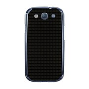 オリジナルデザイン docomo SC-06D GALAXY S III ケース 【スクエアオンブラック】 SC-06D-YCM2P0155-78