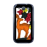 オリジナルデザイン docomo SC-06D GALAXY S III ケース 【紅葉に鹿】 SC-06D-YCM2P0168-78