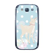 オリジナルデザイン docomo SC-06D GALAXY S III ケース 【小鹿のワルツ】 SC-06D-YCM2P0173-78