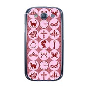 オリジナルデザイン docomo SC-06D GALAXY S III ケース 【アラカルト レッド】 SC-06D-YCM2P0181-78