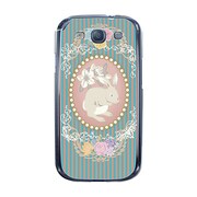 オリジナルデザイン docomo SC-06D GALAXY S III ケース 【ラビットカメオ 】 SC-06D-YCM2P0188-78