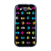 オリジナルデザイン docomo SC-06D GALAXY S III ケース 【カラフルモノグラムスカル】 SC-06D-YCM2P0198-78