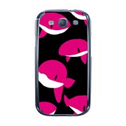 オリジナルデザイン docomo SC-06D GALAXY S III ケース 【ピンククジラズ】 SC-06D-YCM2P0354-78