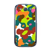 オリジナルデザイン docomo SC-06D GALAXY S III ケース 【ルーズフラワーコレクション アーミー】 SC-06D-YCM2P0355-78