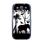 オリジナルデザイン docomo SC-06D GALAXY S III ケース 【ブラックサファリ】 SC-06D-YCM2P0374-78