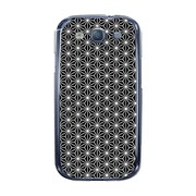 オリジナルデザイン docomo SC-06D GALAXY S III ケース 【和柄 麻の葉柄】 SC-06D-YCM2P0384-78