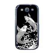 オリジナルデザイン docomo SC-06D GALAXY S III ケース 【和柄 鯉の滝登り】 SC-06D-YCM2P0386-78