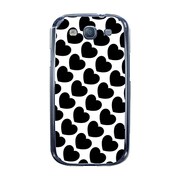 オリジナルデザイン docomo SC-06D GALAXY S III ケース 【ドット & ハート柄】 SC-06D-YCM2P0395-78