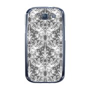 オリジナルデザイン docomo SC-06D GALAXY S III ケース 【ゴシックレース柄 ホワイト】 SC-06D-YCM2P0408-78