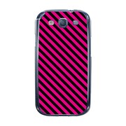 オリジナルデザイン docomo SC-06D GALAXY S III ケース 【ピンク ストライプ ライン】 SC-06D-YCM2P0411-78