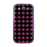 オリジナルデザイン docomo SC-06D GALAXY S III ケース 【ブラックグロメット & ピンク】 SC-06D-YCM2P0413-78