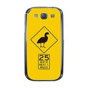 オリジナルデザイン docomo SC-06D GALAXY S III ケース 【ネネ サイン イエローモノ】 SC-06D-YCM2P0423-78