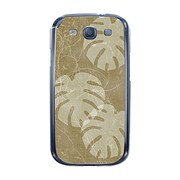 オリジナルデザイン docomo SC-06D GALAXY S III ケース 【クラシック モンステラ】 SC-06D-YCM2P0424-78