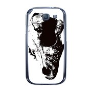 オリジナルデザイン docomo SC-06D GALAXY S III ケース 【デザート フーセル モノクロ】 SC-06D-YCM2P0439-78