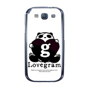 オリジナルデザイン docomo SC-06D GALAXY S III ケース 【Lovegram & Panda Love】 SC-06D-YCM2P0473-78