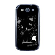 オリジナルデザイン docomo SC-06D GALAXY S III ケース 【メロイックベア サイコパス & ギター - B】 SC-06D-YCM2P0480-78