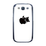 オリジナルデザイン docomo SC-06D GALAXY S III ケース 【メロイックキャット サイコパス & アップル - B】 SC-06D-YCM2P0486-78