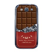 オリジナルデザイン docomo SC-06D GALAXY S III ケース 【ショボーン on 板チョコ (´・ω・`)】 SC-06D-YCM2P0501-78
