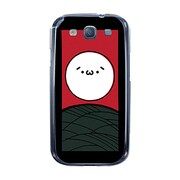 オリジナルデザイン docomo SC-06D GALAXY S III ケース 【すすきに ショボーン A (´・ω・`)】 SC-06D-YCM2P0506-78