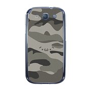 オリジナルデザイン docomo SC-06D GALAXY S III ケース 【ショボーン カモ柄A (´・ω・`)】 SC-06D-YCM2P0509-78