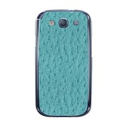 オリジナルデザイン docomo SC-06D GALAXY S III ケース 【オーストリッチ パターン ミントグリーン】 SC-06D-YCM2P0520-78