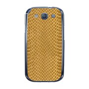 オリジナルデザイン docomo SC-06D GALAXY S III ケース 【ヘビ柄 イエローミックス】 SC-06D-YCM2P0524-78
