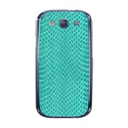 オリジナルデザイン docomo SC-06D GALAXY S III ケース 【ヘビ柄 グリーンミックス】 SC-06D-YCM2P0525-78