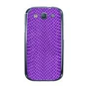 オリジナルデザイン docomo SC-06D GALAXY S III ケース 【ヘビ柄 パープルミックス】 SC-06D-YCM2P0526-78
