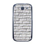 オリジナルデザイン docomo SC-06D GALAXY S III ケース 【レンガ パターン ホワイト A】 SC-06D-YCM2P0571-78