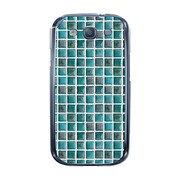 オリジナルデザイン docomo SC-06D GALAXY S III ケース 【スウェーデン タイル エメラルド】 SC-06D-YCM2P0584-78