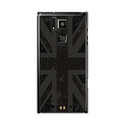 オリジナルデザイン docomo T-02D REGZA Phone ケース 【ユニオンジャックコレクション Blackout】 T-02D-YCM2P0043-78