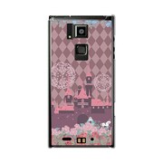 オリジナルデザイン docomo T-02D REGZA Phone ケース 【チョコレートワンダーランド】 T-02D-YCM2P0172-78